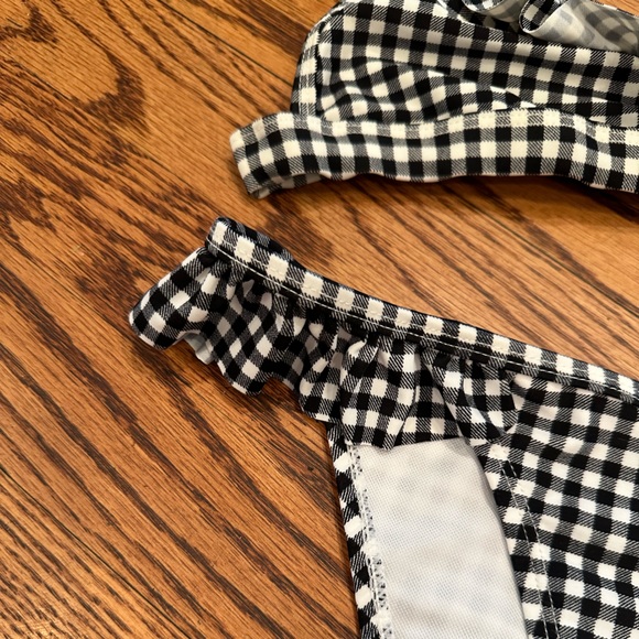 2 PIECE SET NWT Women’s Montauk Bikini Gingham NWOT 2 Piece Set - Picture 8 of 9